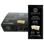 Zisnella Tabletas de Chocolate Blanco 31,5% Cacao (50g)