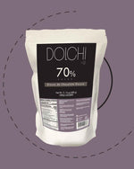 Dolchi Discos de Chocolate Oscuro 70% Cacao (600g)