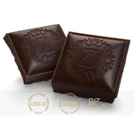 Zisnella - Tabletas de Chocolate Oscuro Sin Azúcar Añadida 70% Cacao Extra Fino (12 unidades de 30g)-Zisnella
