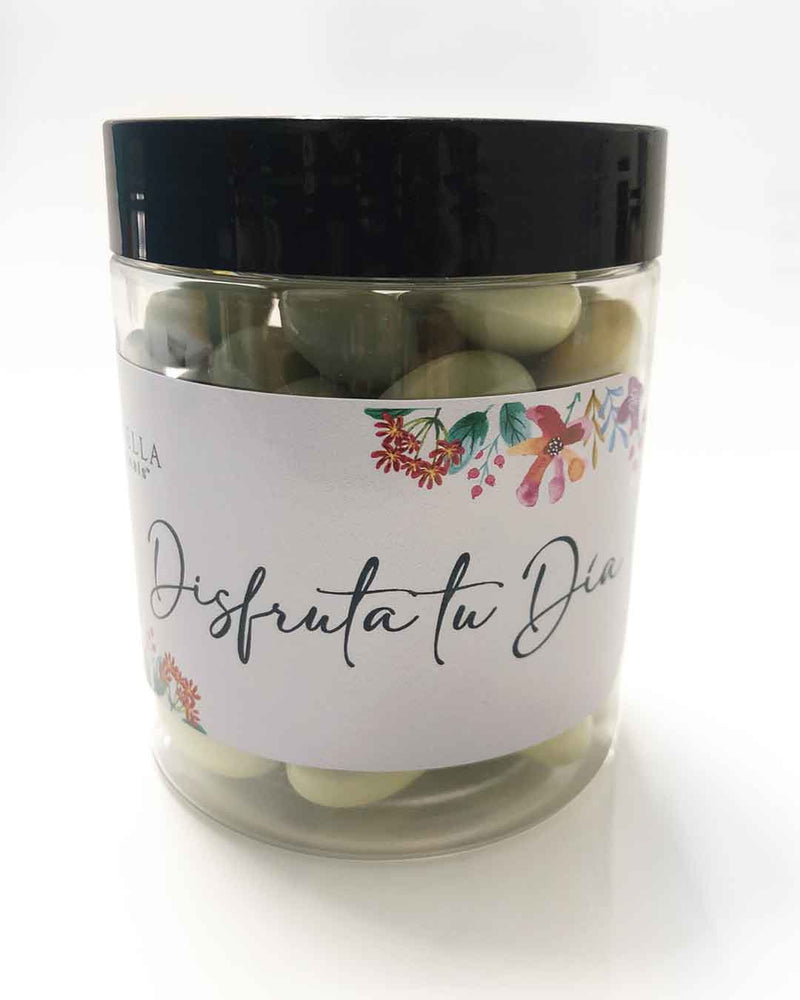 Zisnella Frutos Secos Cubiertos Con Dos Capas de Chocolate, Oscuro y Blanco (130gr)