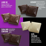Zisnella - Tabletas de Chocolate Oscuro 70% Cacao Extra Fino (12 unidades de 30g)-Zisnella